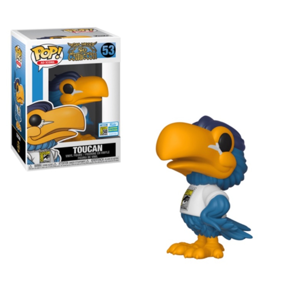 Vaulted 2019 50th San Diego Comic Con Toucan 2019 Summer Convention Funko Pop